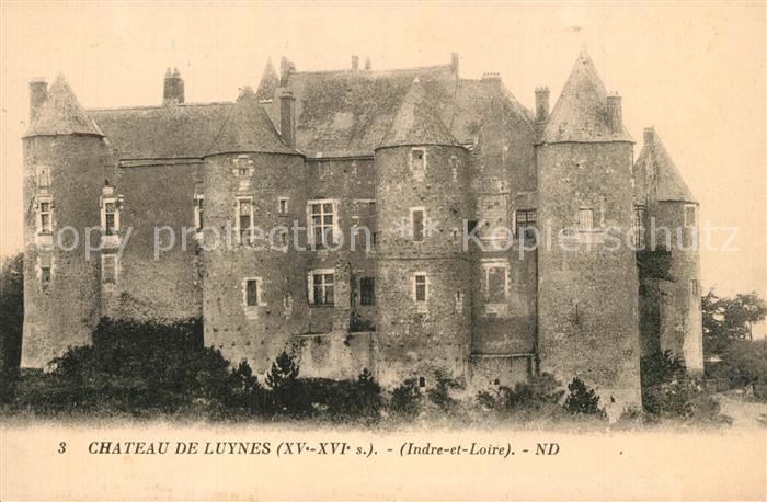 Luynes Indre-et-Loire Chateau Schloss
