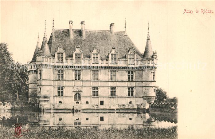 Azay-le-Rideau Chateau Schloss
