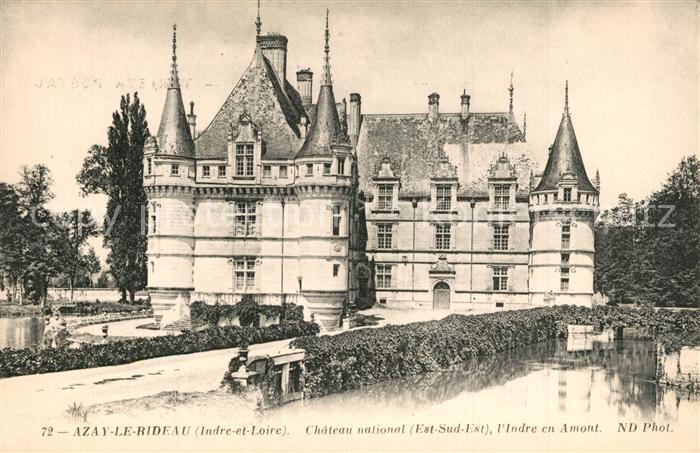 Azay-le-Rideau Chateau National Schloss