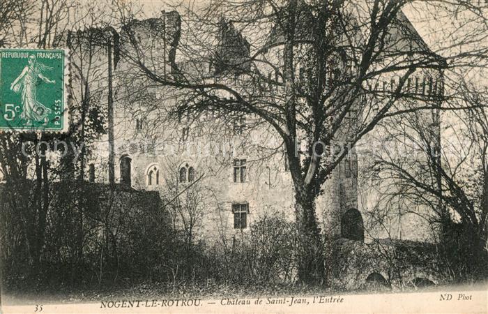 Nogent-le-Rotrou Chateau de Saint Jean Schloss