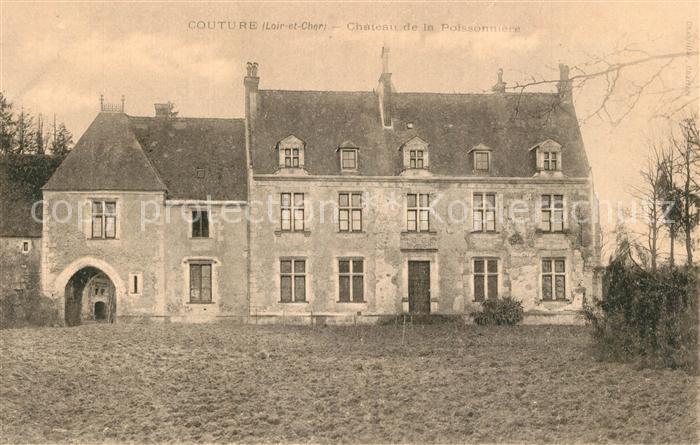 Couture-sur-Loir Chateau de la Poissonnière Schloss