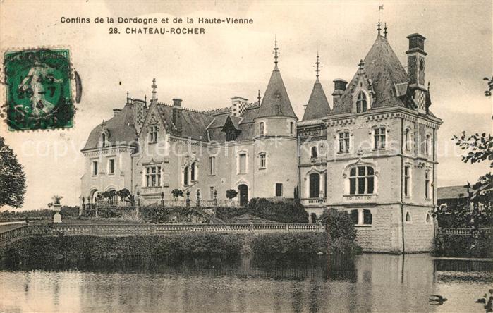 Perigord Chateau Rocher Schloss