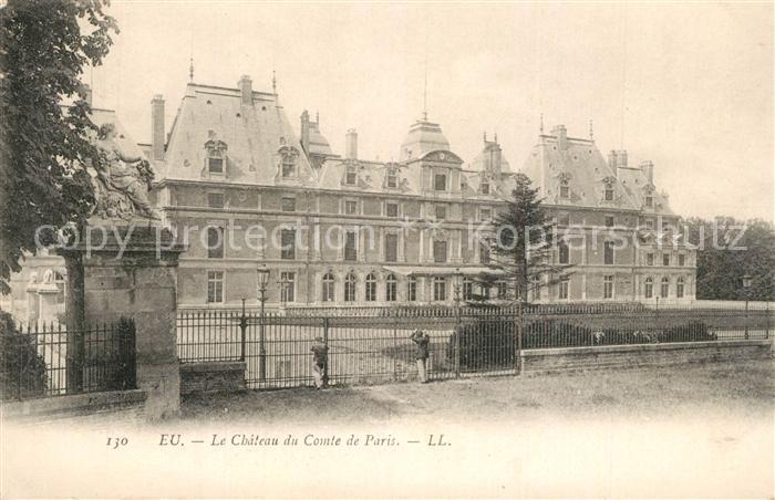 Eu 76 Chateau du Comte du Paris Schloss