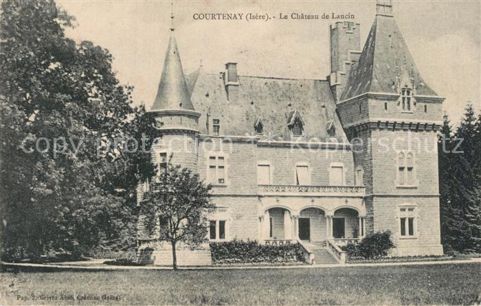 Courtenay Isere Chateau de Lancin Schloss