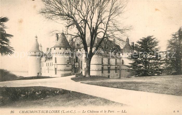 Chaumont-sur-Loire Chateau et le parc Schloss