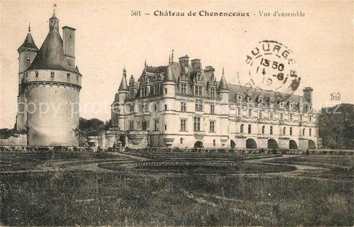 Chenonceaux Indre et Loire Chateau Schloss