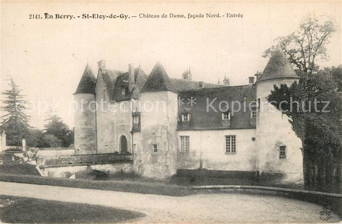 Saint-Eloy-de-Gy Chateau de Dame Schloss