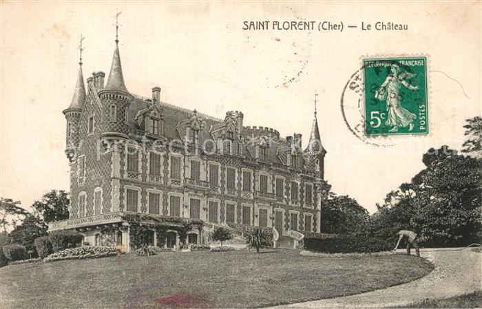 Saint-Florent-sur-Cher Chateau Schloss