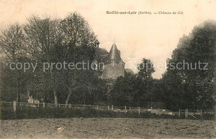 Ruille-sur-Loir Chateau du Gât Schloss