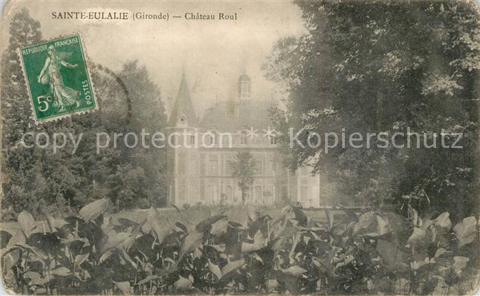 Sainte-Eulalie Gironde Chateau Roul Schloss