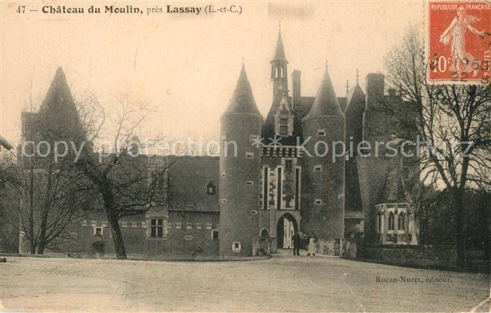 Lassay-sur-Croisne Chateau du Moulin Schloss