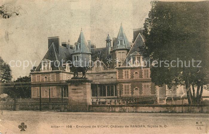 Vichy Allier Chateau de Randan Schloss