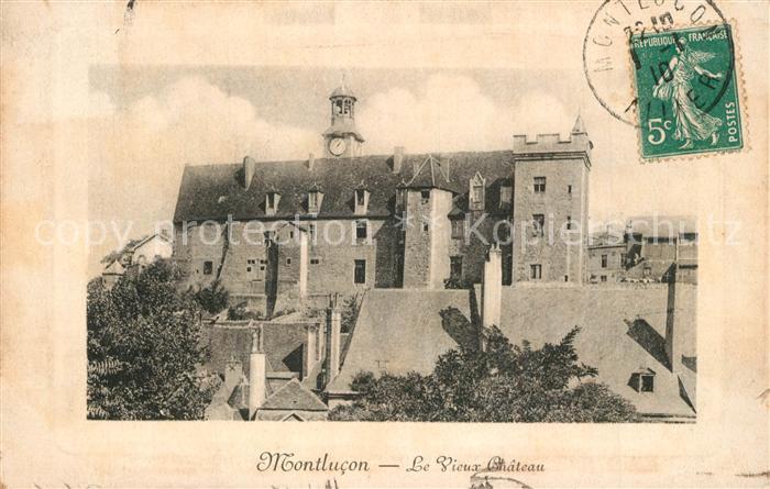 Montlucon Chateau Schloss