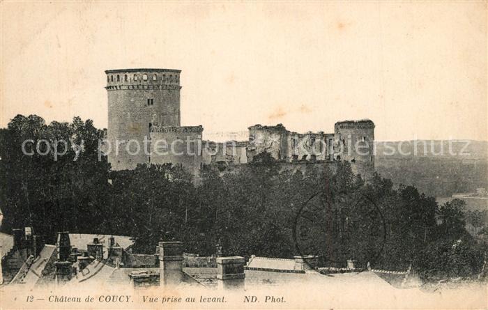 Coucy-le-Chateau-Auffrique Chateau Schloss