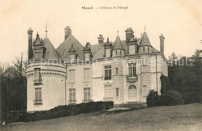 Mayet Chateau de Mangé