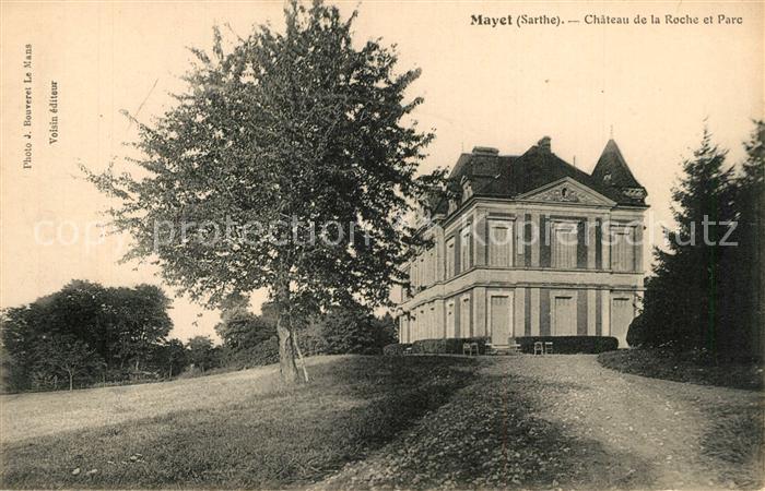 Mayet Chateau de la Roche et Parc
