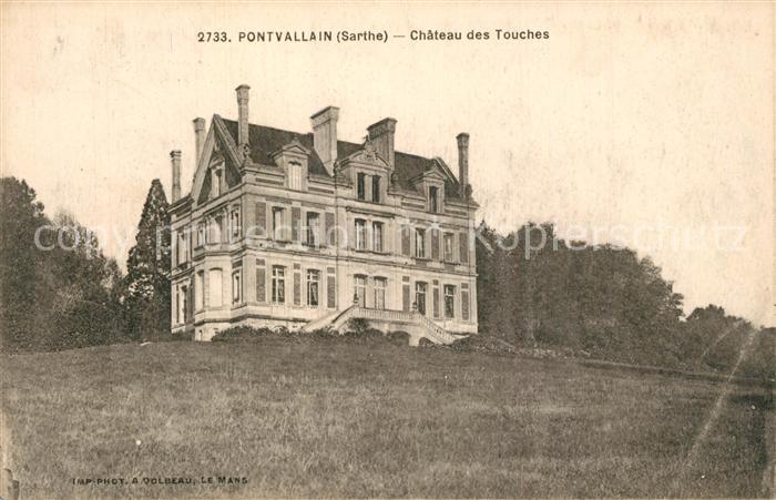 Pontvallain Chateau des Touches