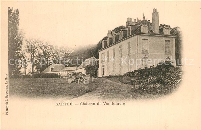 Saint-Leonard-des-Bois Chateau de Vandoeuvre Schloss