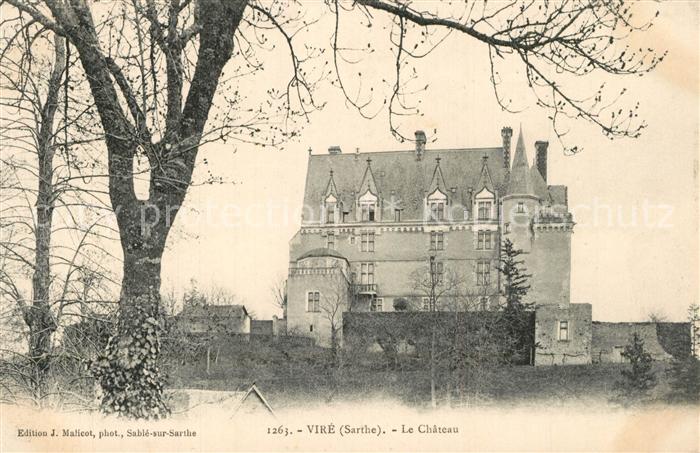 Vire-en-Champagne Chateau Schloss