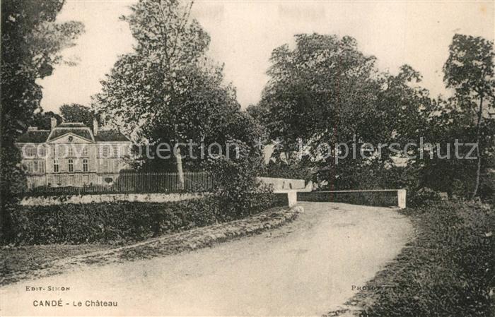 Cande-sur-Beuvron Chateau Schloss