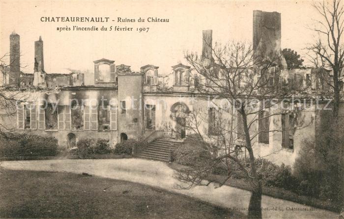 Chateau-Renault Ruines du Chateau Schloss