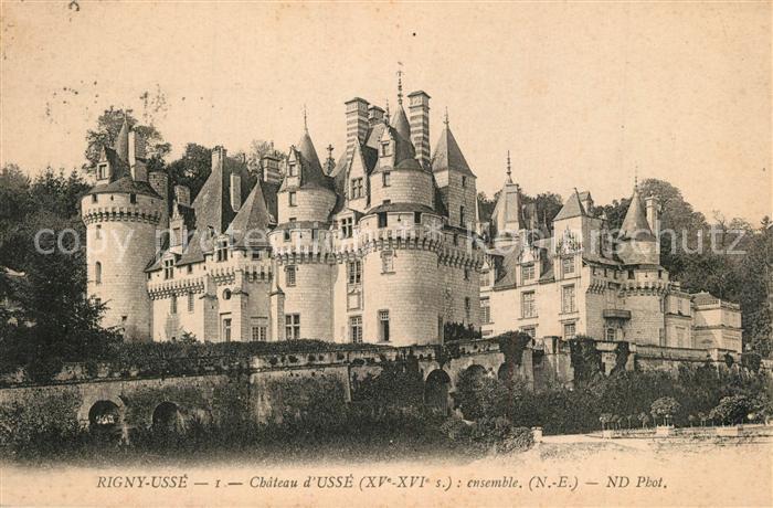 Rigny-Usse Chateau d Ussé Schloss