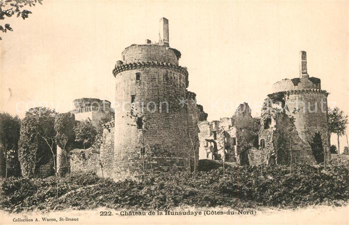 Pledeliac Ruines du Chateau de la Hunaudaye Schlo