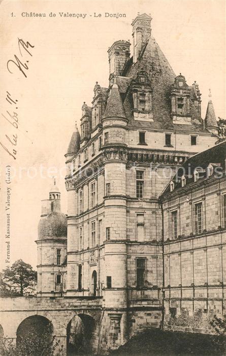 Valencay Chateau Donjon Schloss