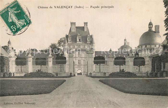 Valencay Chateau Facade principale Schloss