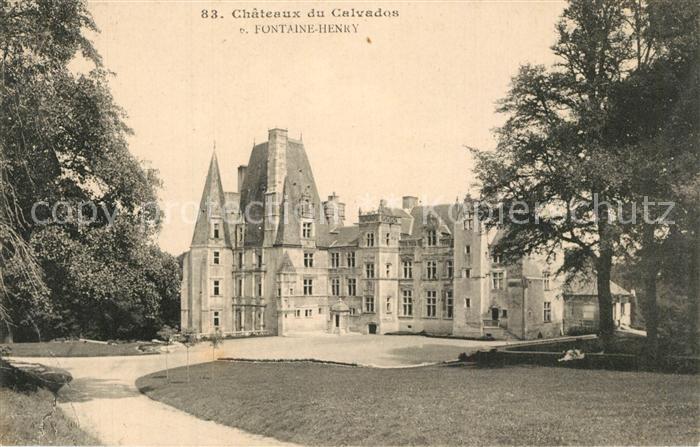 Fontaine-Henry Chateau Schloss