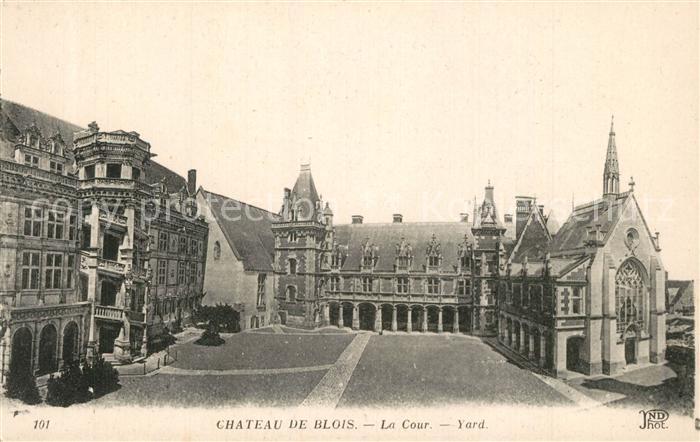Blois 41 Chateau la Cour Schloss