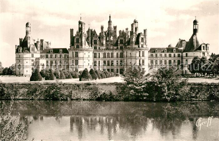 Chambord Blois Chateau Facade Nord Schloss