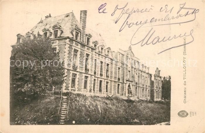 Tilloloy Chateau Schloss