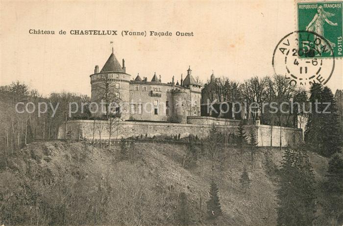 Chastellux-sur-Cure Chateau Schloss