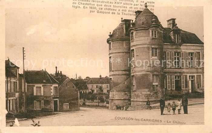 Courson-les-Carrieres Chateau Schloss