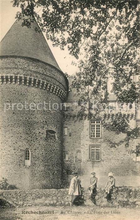 Rochechouart Le Chateau La Tour des Lions