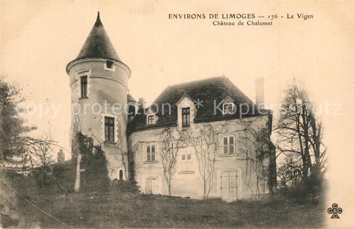 Limoges Haute Vienne Le Vigen Chateau de Chalusset