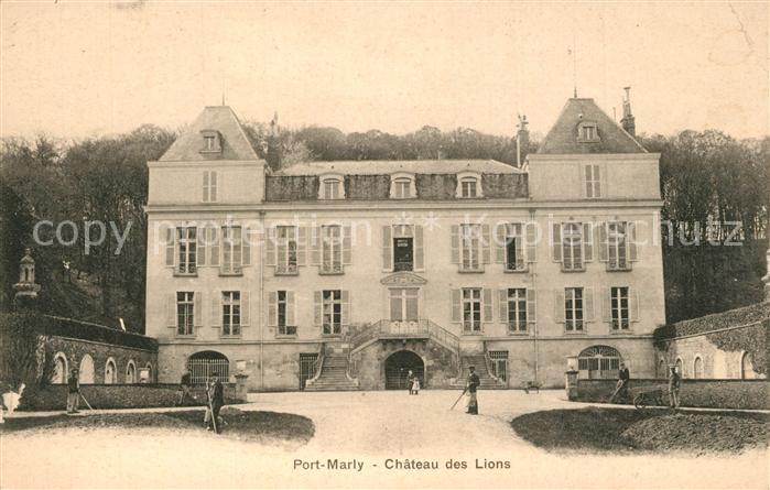 Port-Marly Le Chateau des Lions