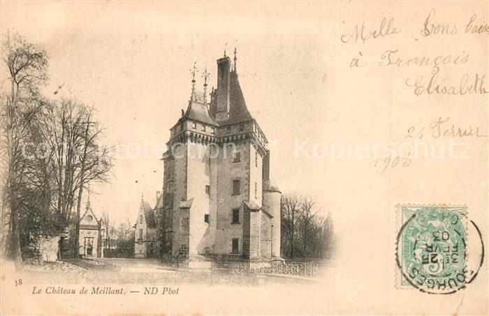 Bourges Le Chateau de Mellant