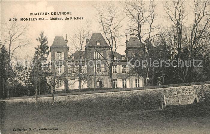 Montlevicq Chateau de Priches