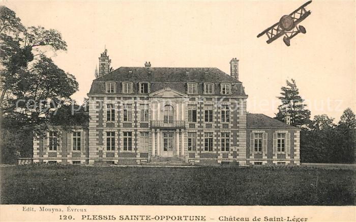 Plessis-Sainte-Opportune Le Chateau de Saint Leger