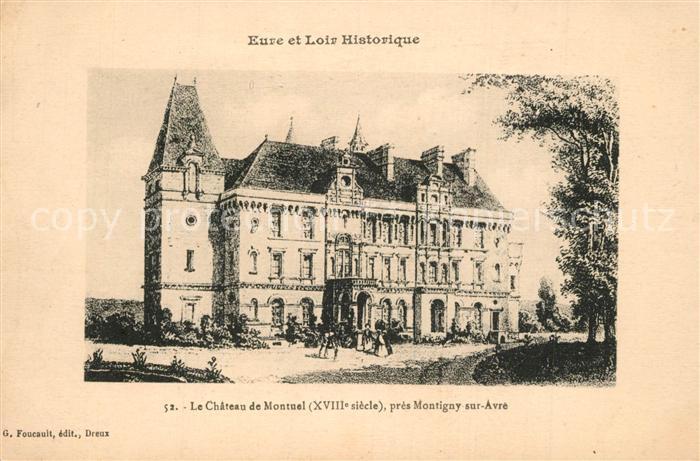 Montigny-sur-Avre Le Chateau de Montuel