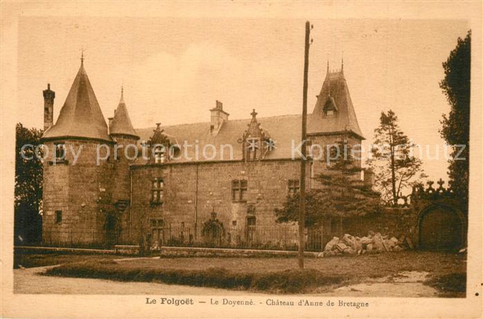 Le Folgoet le Doyenne Chateau d’Anne de Bretagne