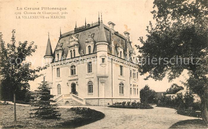 Saint-Bard Chateau de Chazepaud