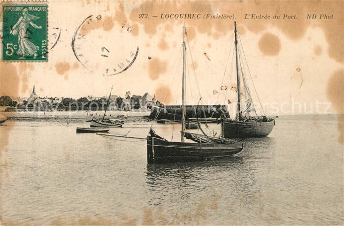 Locquirec Entree du Port