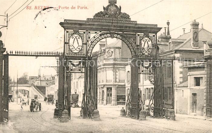 Reims Champagne Ardenne Porte de Paris