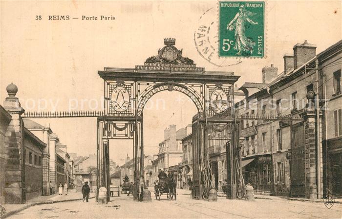 Reims Champagne Ardenne Porte Paris