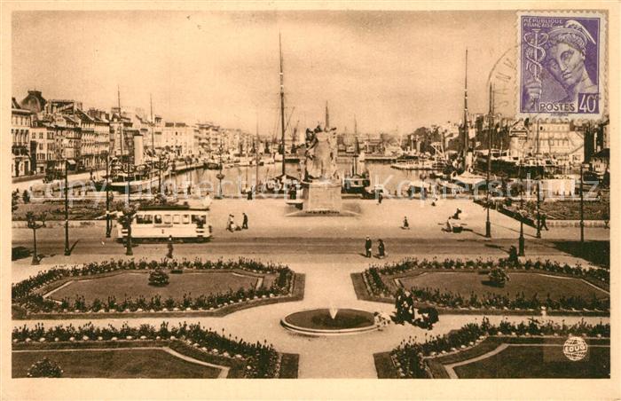 Le Havre Place Gambetta vue du Theatre