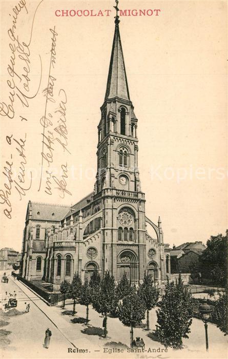 Reims Champagne Ardenne Eglise Saint Andre