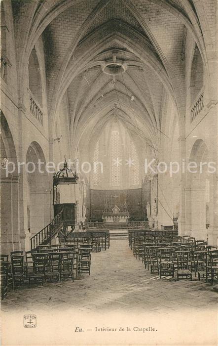 Eu 76 Interieur de la Chapelle